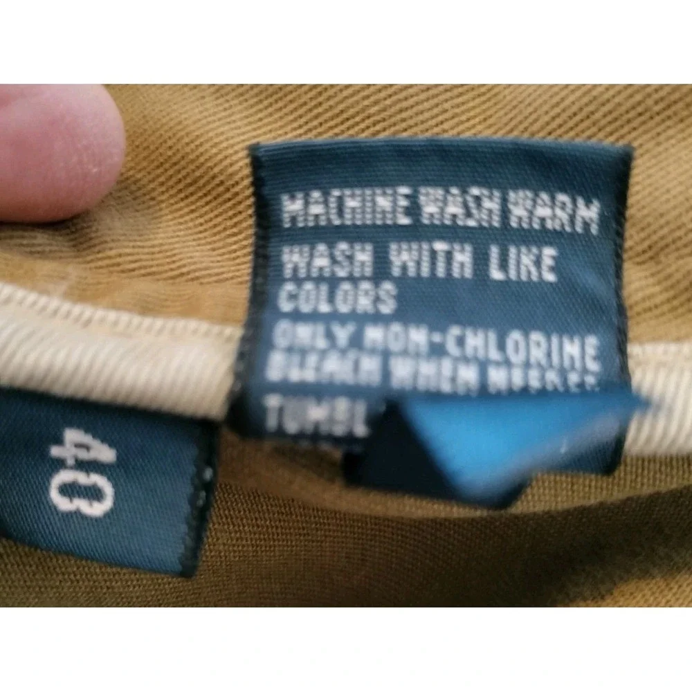 Vintage Polo Ralph Lauren Cargo Shorts Mens 40 Tan Classic Chino Khaki 9.5 